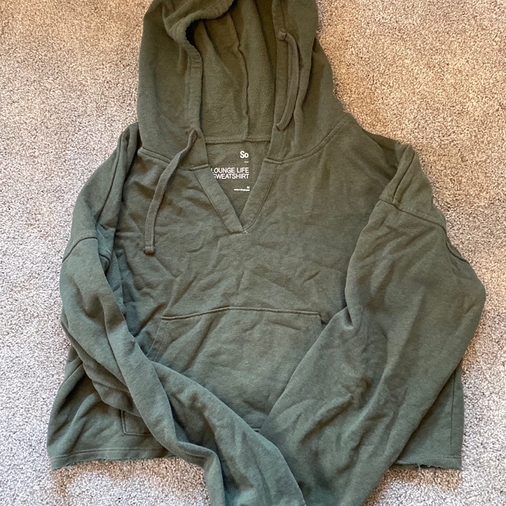 Womens crop hoodie